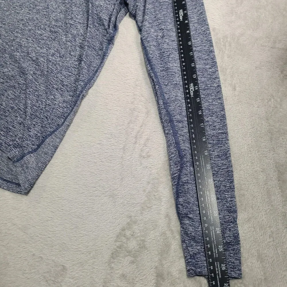 Nike Dri-FIT Pullover Mens XL Blue 1/4 Zip Long Sleeve Running Top Athletic